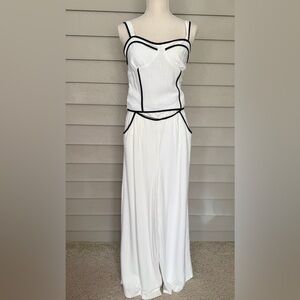 Sienna Sky 2 piece set with Black Trim NWOT